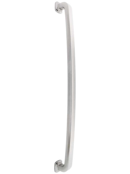 Belcastel Flat-Bottom Appliance Pull - 18 inch Center-to-Center in Polished Nickel.